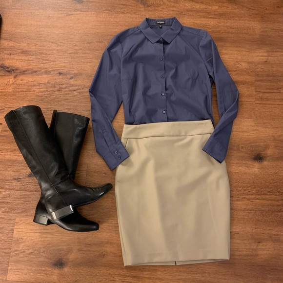 Express Tops - Express Top Periwinkle med NWOT